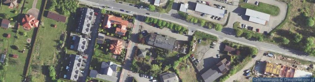 Zdjęcie satelitarne Kanarków ul.