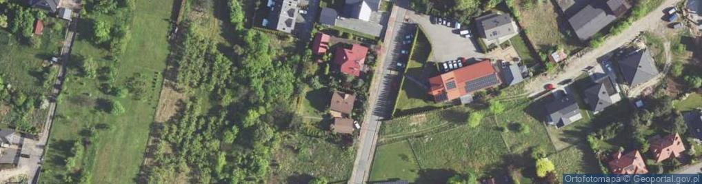 Zdjęcie satelitarne Kanarków ul.