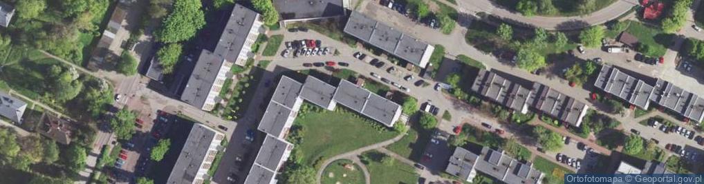 Zdjęcie satelitarne Kalinowa ul.