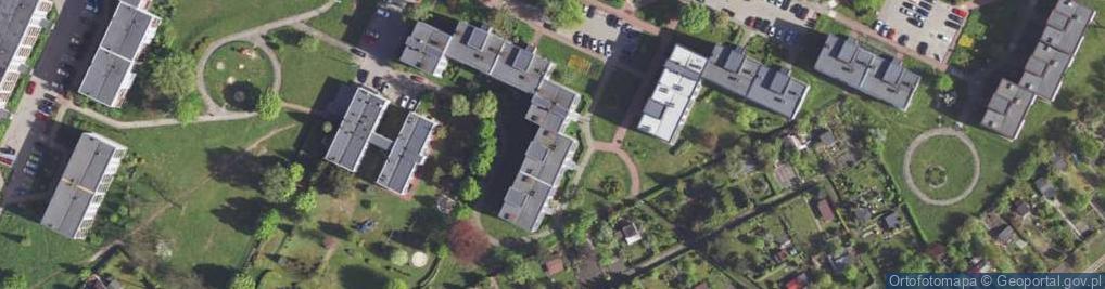 Zdjęcie satelitarne Kalinowa ul.