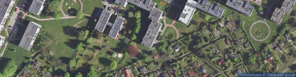 Zdjęcie satelitarne Kalinowa ul.