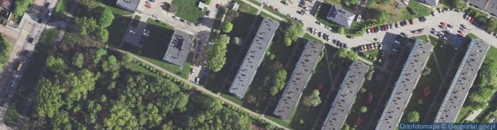Zdjęcie satelitarne Kalinowa ul.