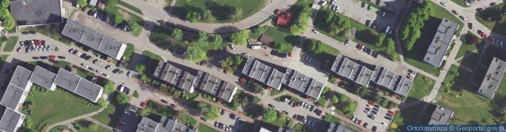 Zdjęcie satelitarne Kalinowa ul.