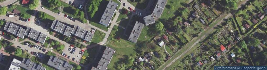 Zdjęcie satelitarne Kalinowa ul.