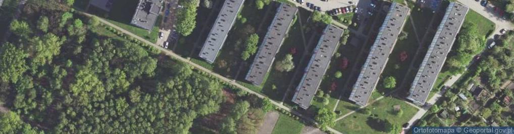 Zdjęcie satelitarne Kalinowa ul.