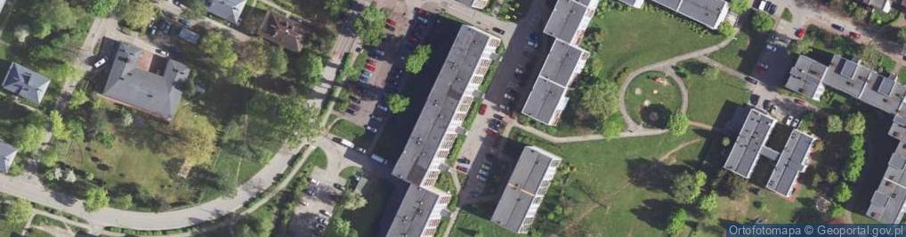 Zdjęcie satelitarne Kalinowa ul.
