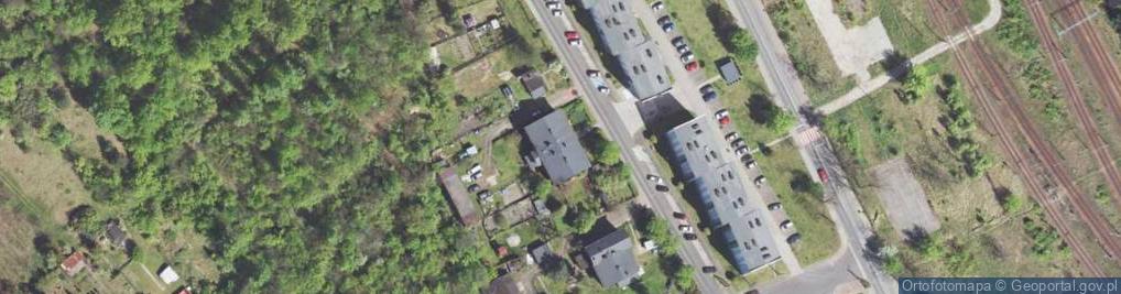 Zdjęcie satelitarne Kadłubka Wincentego, bp. ul.