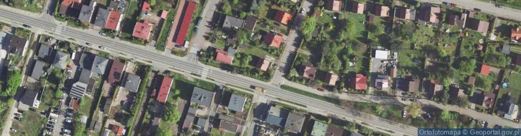 Zdjęcie satelitarne Katowicka ul.