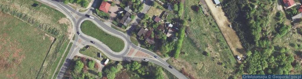 Zdjęcie satelitarne Kamienna ul.