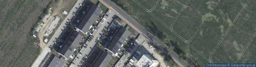 Zdjęcie satelitarne Kasztanowa ul.