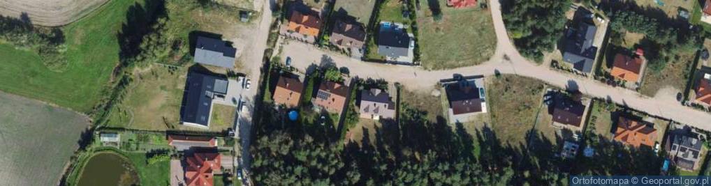 Zdjęcie satelitarne Kasztanowa ul.