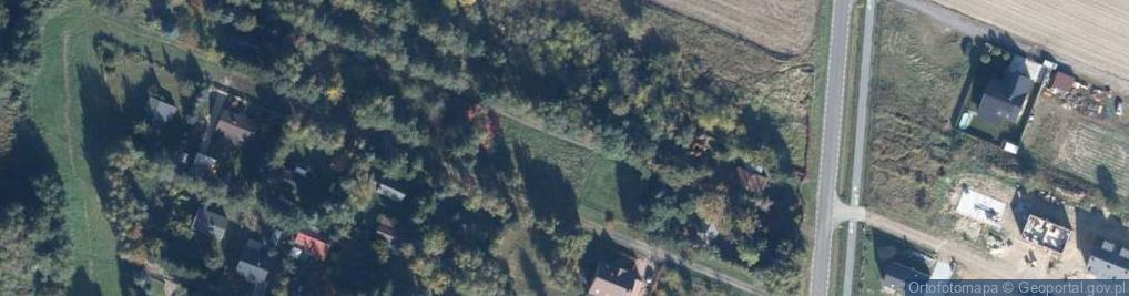 Zdjęcie satelitarne Kanarkowa ul.