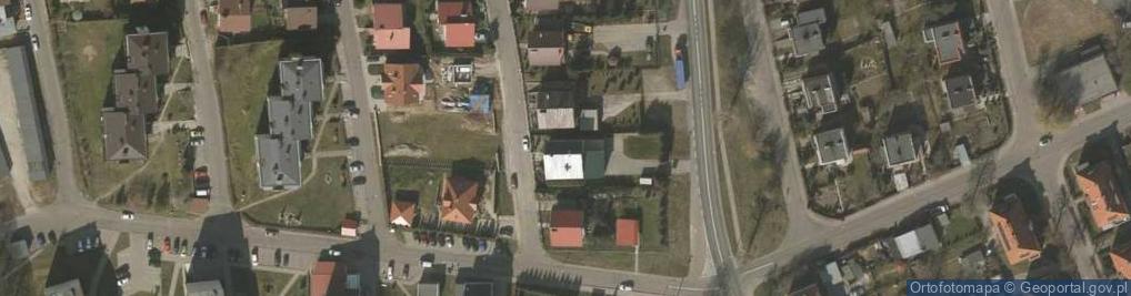 Zdjęcie satelitarne Kasztanowa ul.