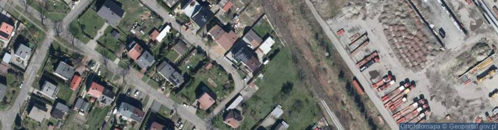 Zdjęcie satelitarne Kamienna ul.