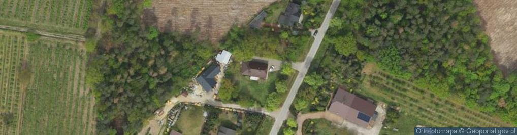 Zdjęcie satelitarne Kasztanowa ul.
