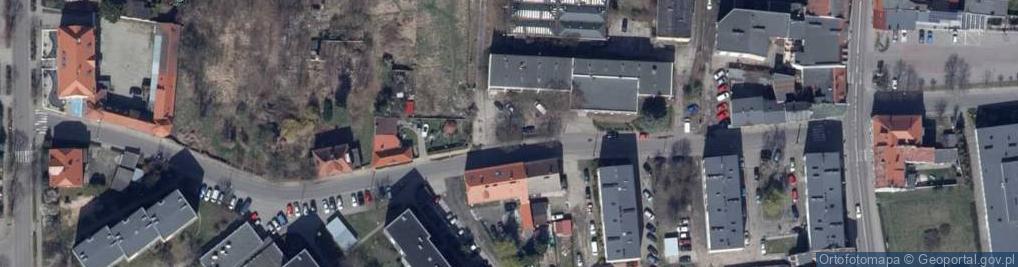 Zdjęcie satelitarne Kamienna ul.