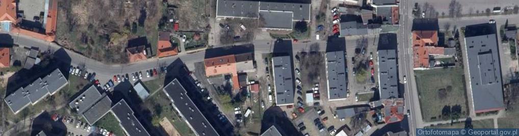 Zdjęcie satelitarne Kamienna ul.