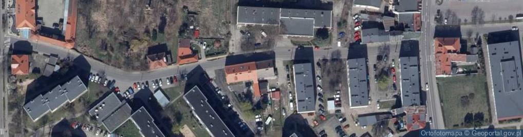 Zdjęcie satelitarne Kamienna ul.