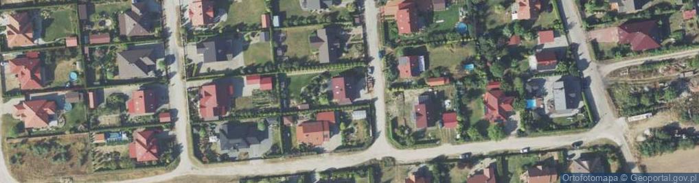 Zdjęcie satelitarne Kasztanowa ul.