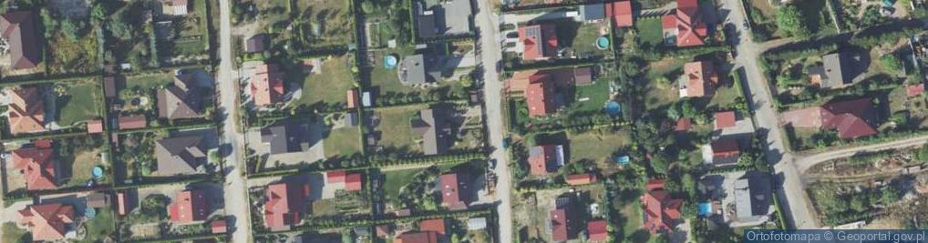 Zdjęcie satelitarne Kasztanowa ul.