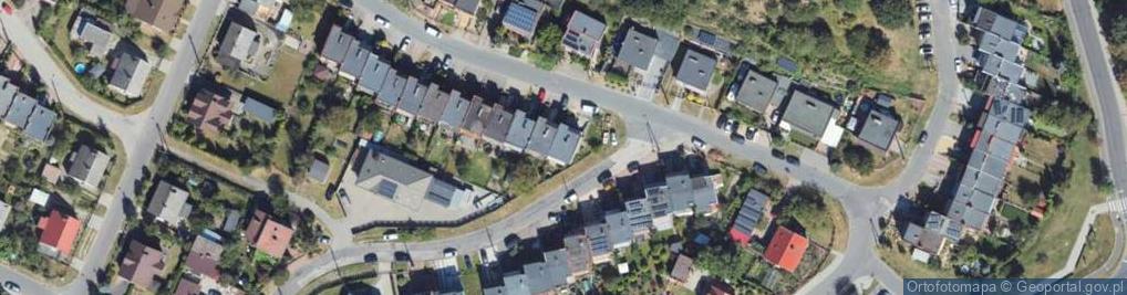 Zdjęcie satelitarne Kasztanowa ul.