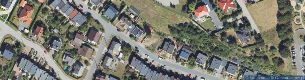 Zdjęcie satelitarne Kasztanowa ul.