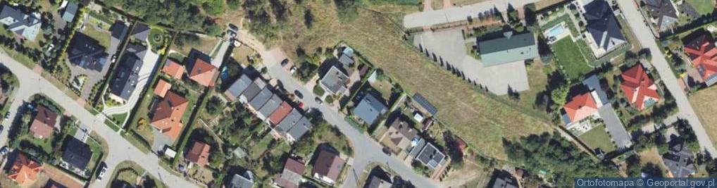 Zdjęcie satelitarne Kasztanowa ul.