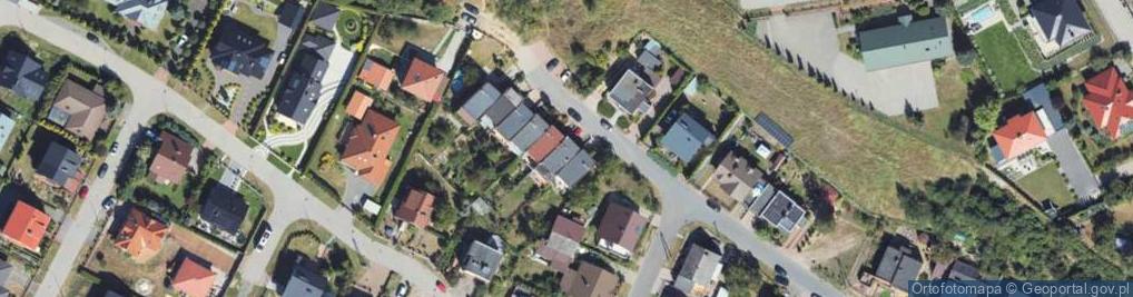 Zdjęcie satelitarne Kasztanowa ul.
