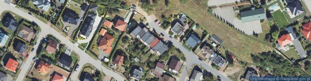 Zdjęcie satelitarne Kasztanowa ul.