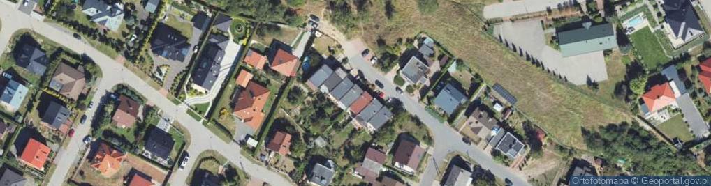 Zdjęcie satelitarne Kasztanowa ul.