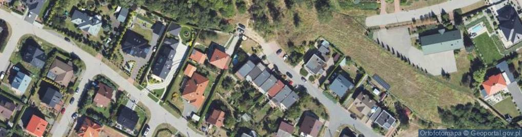 Zdjęcie satelitarne Kasztanowa ul.