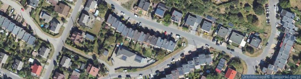 Zdjęcie satelitarne Kasztanowa ul.