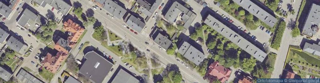 Zdjęcie satelitarne Katowicka ul.