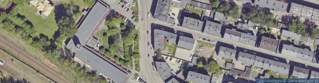 Zdjęcie satelitarne Katowicka ul.