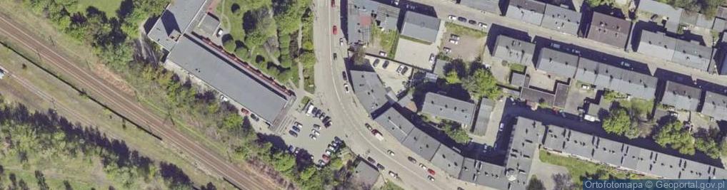 Zdjęcie satelitarne Katowicka ul.