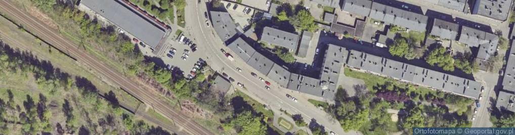 Zdjęcie satelitarne Katowicka ul.