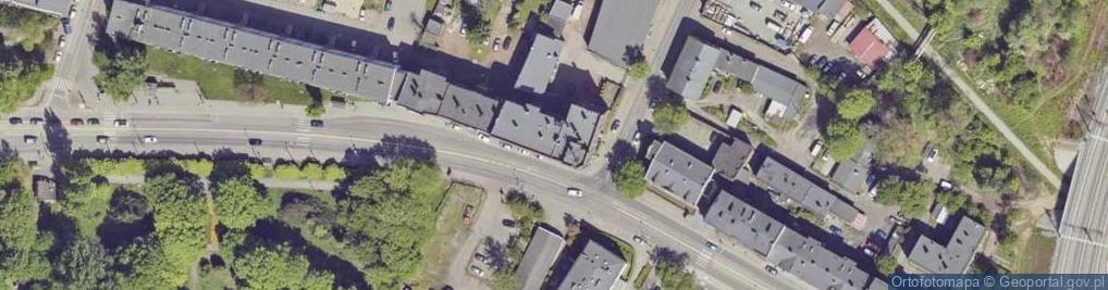 Zdjęcie satelitarne Katowicka ul.