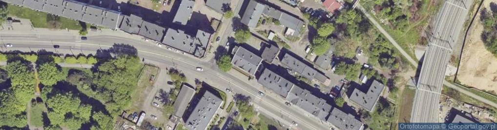 Zdjęcie satelitarne Katowicka ul.