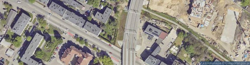 Zdjęcie satelitarne Katowicka ul.