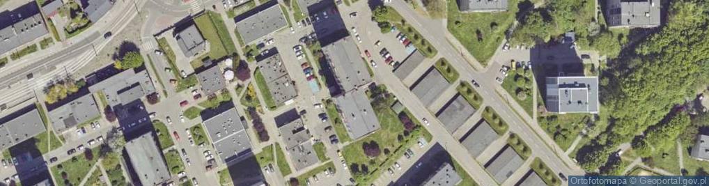 Zdjęcie satelitarne Karpacka ul.