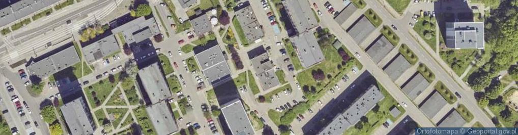 Zdjęcie satelitarne Karpacka ul.