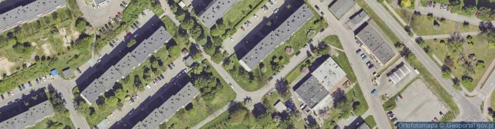 Zdjęcie satelitarne Karpacka ul.