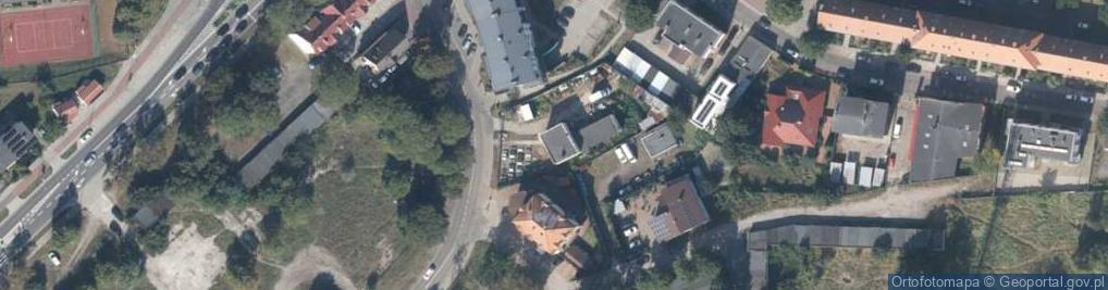 Zdjęcie satelitarne Karsiborska ul.