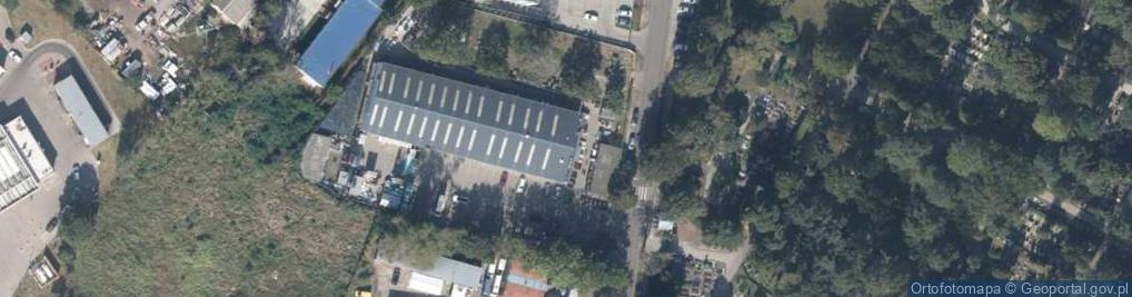Zdjęcie satelitarne Karsiborska ul.