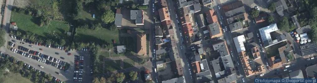 Zdjęcie satelitarne Kapłańska ul.