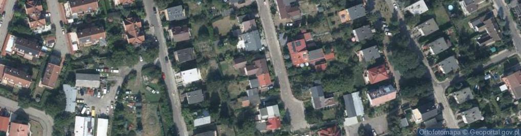 Zdjęcie satelitarne Kasztanowa ul.