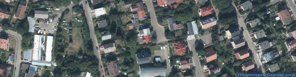 Zdjęcie satelitarne Kasztanowa ul.