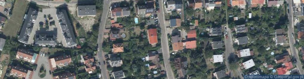 Zdjęcie satelitarne Kasztanowa ul.