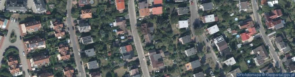 Zdjęcie satelitarne Kasztanowa ul.