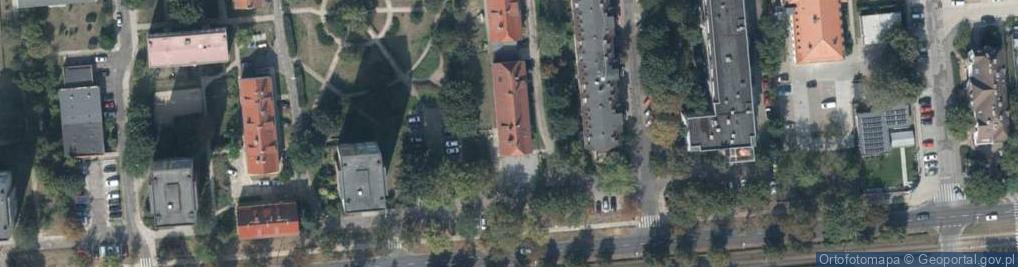 Zdjęcie satelitarne Kasprzaka Marcina ul.